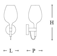 Lampada-Rosè-3050-L10-Incanto-Italamp-a-sospensione-dimensioni